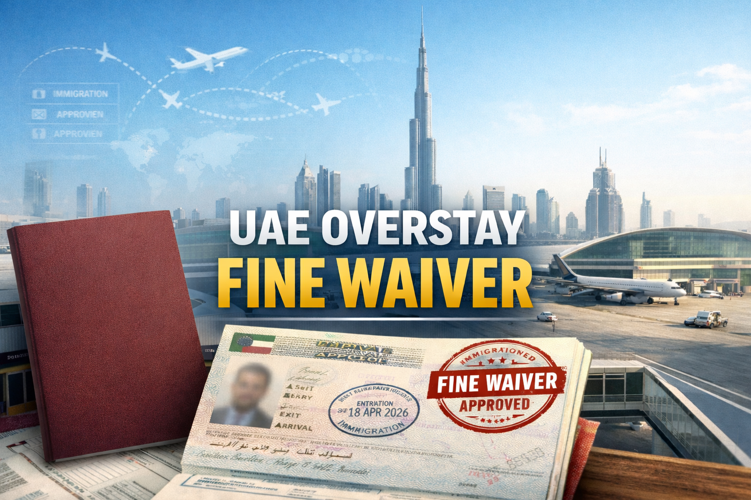 UAE Overstay Fine Waiver