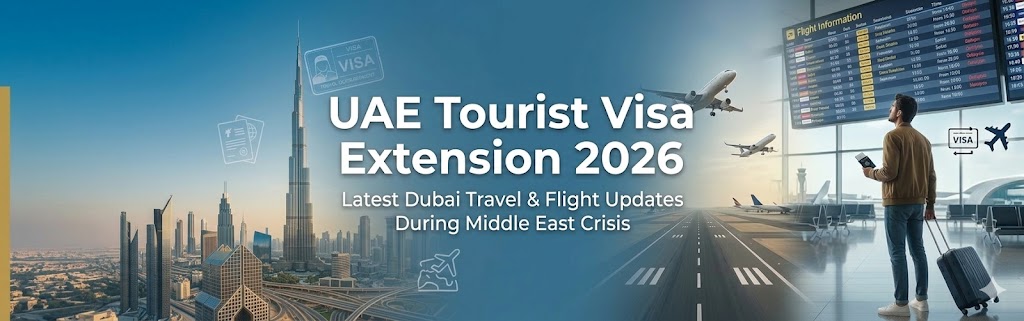 UAE tourist visa extension 2026 Dubai travel and flight updates