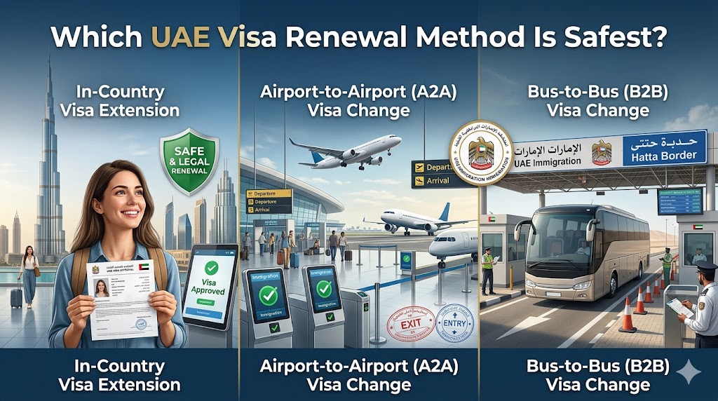 UAE Visa Renewal Method