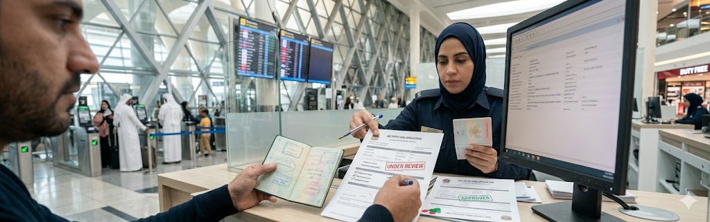 UAE visa rejection